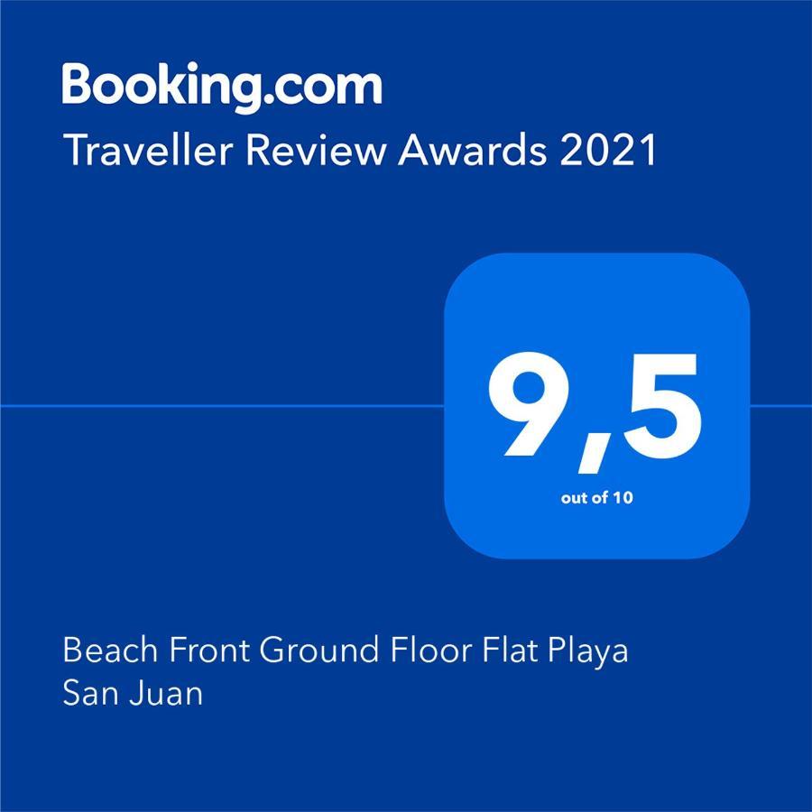 Beach Front Ground Floor Flat Playa San Juan El Campello Exterior foto